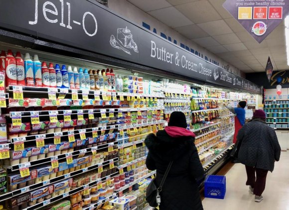 Roosevelt Island Foodtown: Scenes from Opening Day A well-stocked Dairy Department features dozens of special deals and Eat Well coded guidance.